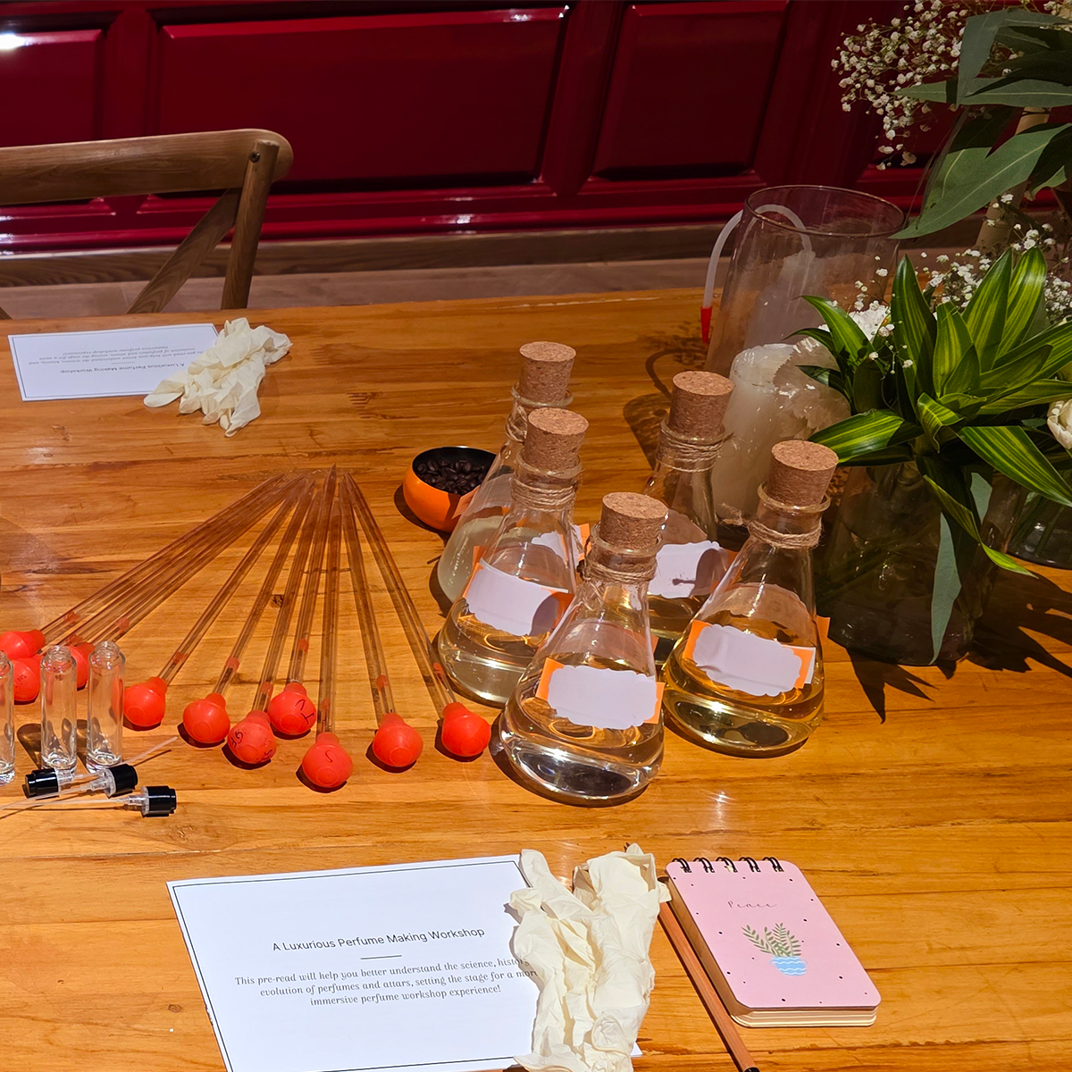 Perfume Workshop on 11th Oct