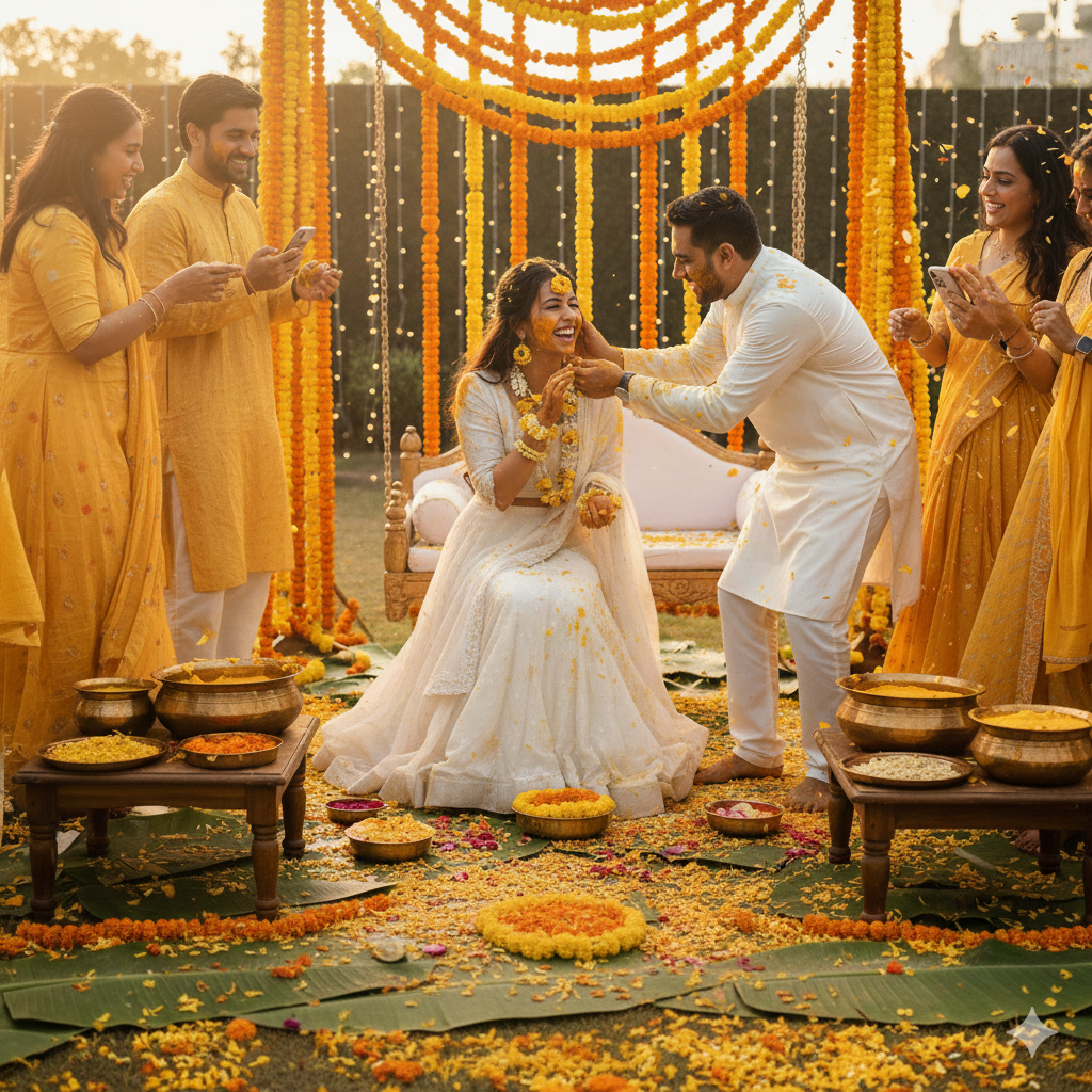 Haldi ideas
